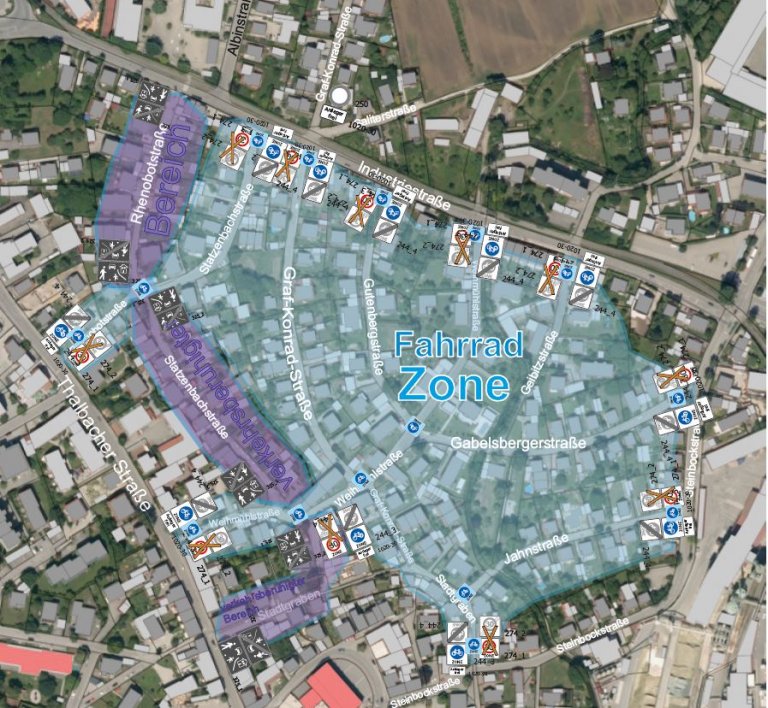 Fahrradzone