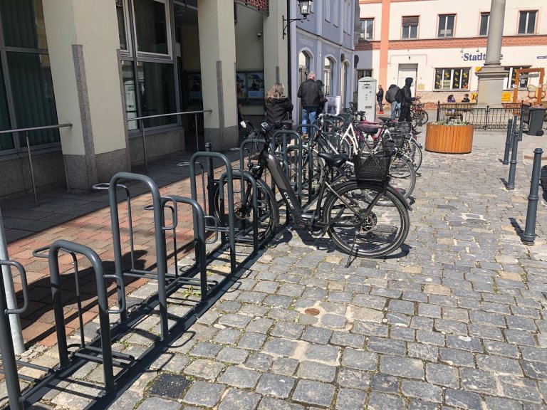 Radlständer Sparkasse