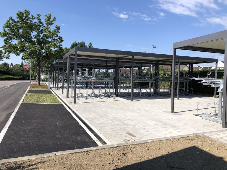 Fahrradabstellanlage Bahnhof
