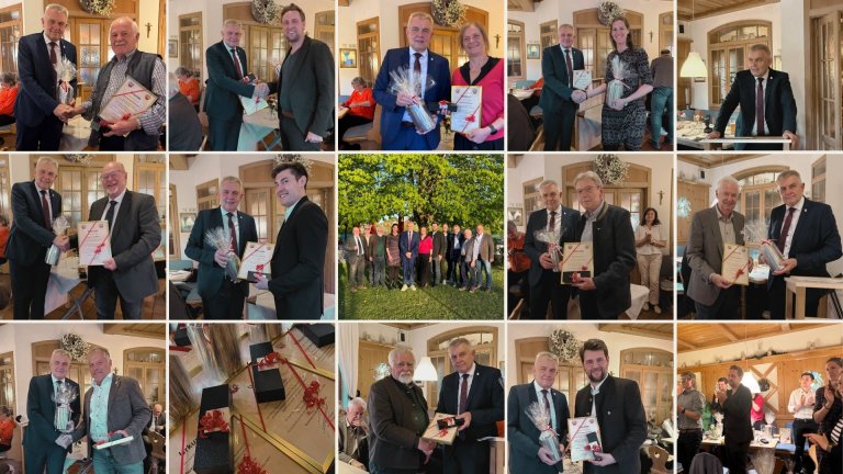 Grossansicht in neuem Fenster: Collage Stadtratäte Verabschiedung