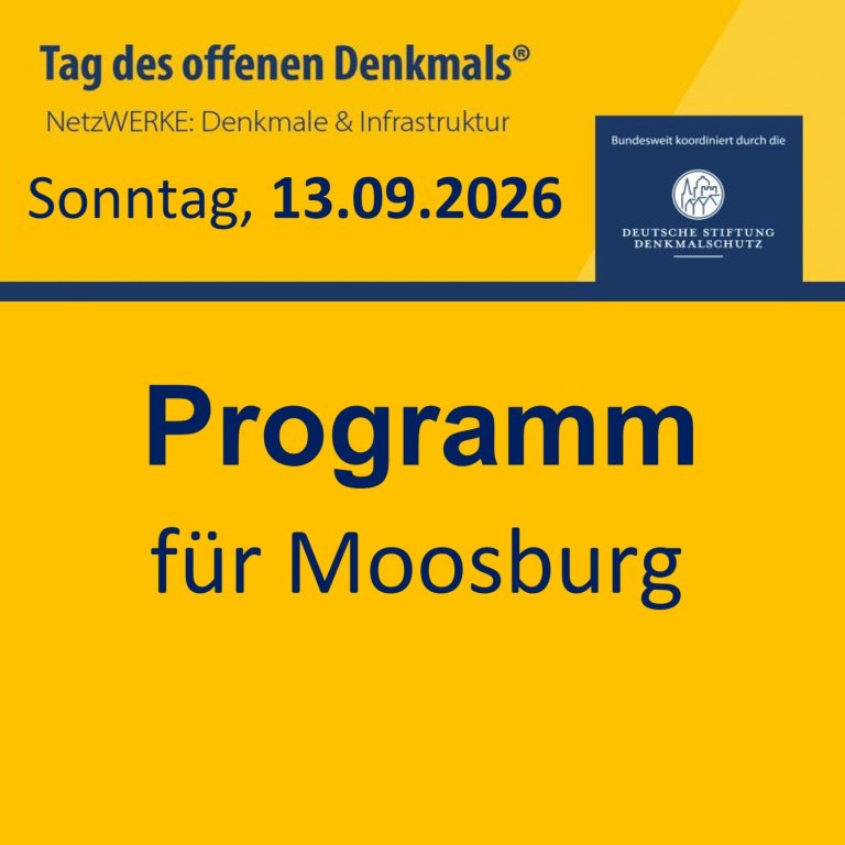 Quadrat Programm Tag des oeffentlichen Denkmals